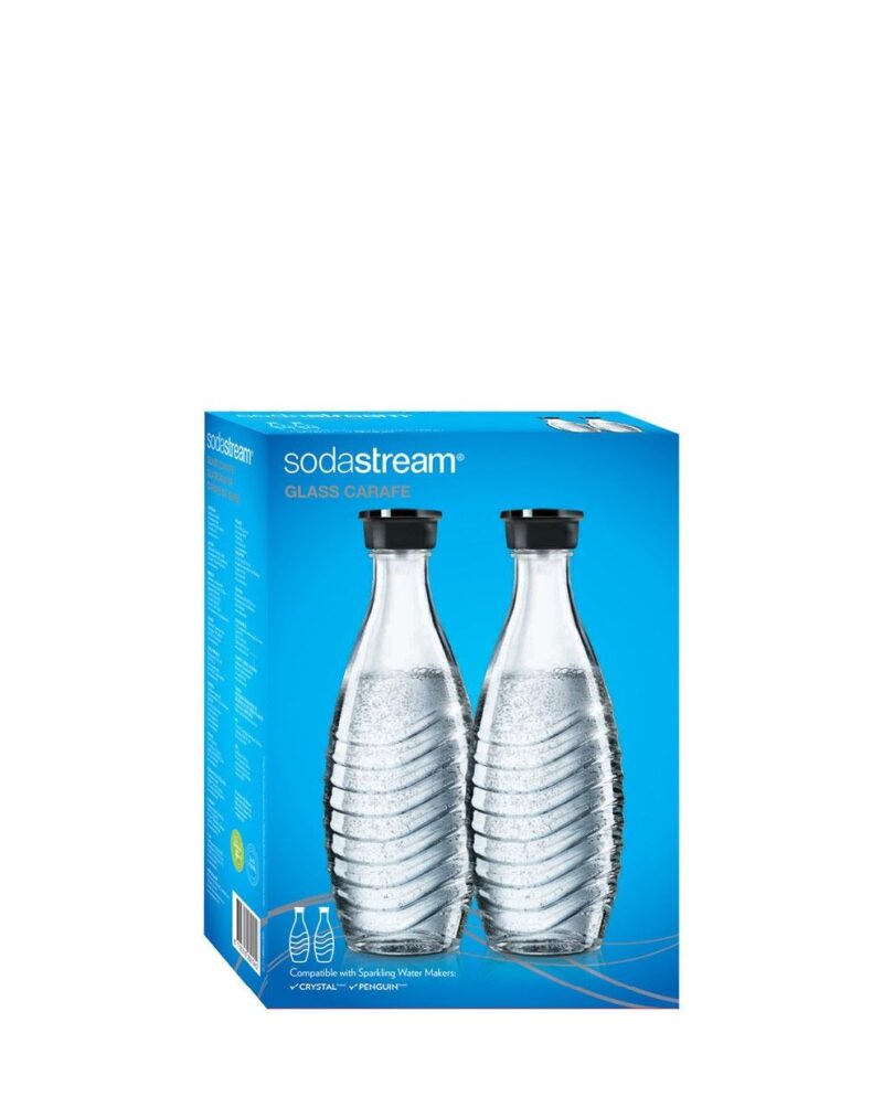 Steklena vrča (steklenici) za aparat CRYSTAL SodaStream (2 x 1 l) - Image 2