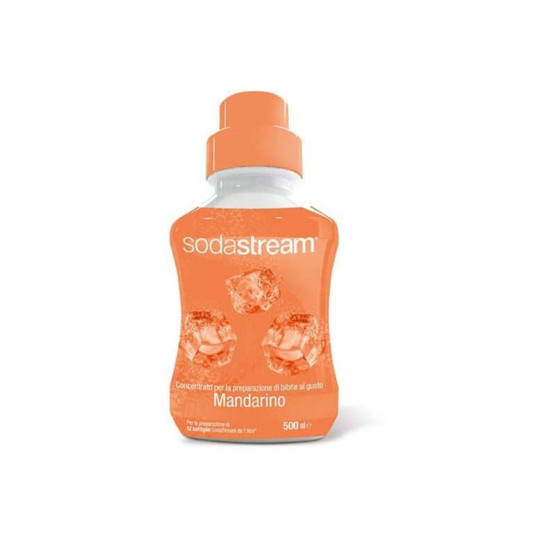 MANDARINA, koncentrat za pripravo osvežilnih gaziranih pijač, 500 ml, SodaStream