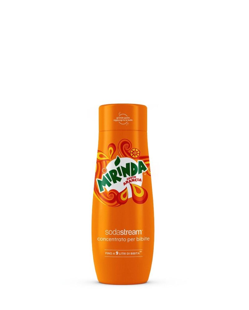 MIRINDA, koncentrat za pripravo osvežilnih gaziranih pijač, 440 ml, SodaStream