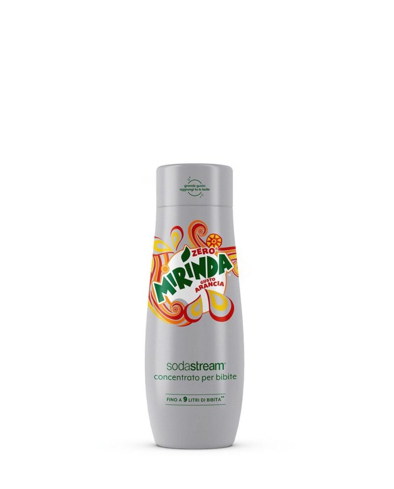 MIRINDA ZERO, koncentrat za pripravo osvežilnih gaziranih pijač, 440 ml, SodaStream