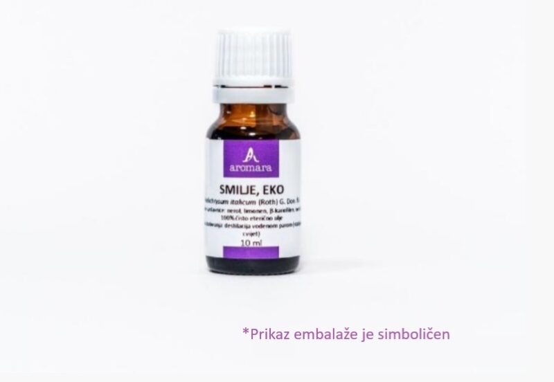 SMILJ / IMMORTELLE (Helichrysum italicum), BIO eterično olje, 10 ml